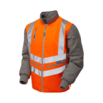 Pulsar Hi-Vis Rail Spec Orange Interactive Body Warmer