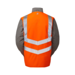 Pulsar Hi-Vis Rail Spec Orange Interactive Body Warmer - Image 2