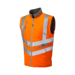 Pulsar Hi-Vis Rail Spec Orange Interactive Body Warmer - Image 4