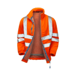 Pulsar Hi-Vis Rail Spec Orange Polar Fleece - Image 4