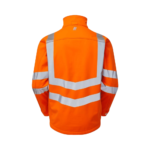 Pulsar Hi-Vis Rail Spec Orange Soft Shell Jacket - Image 2