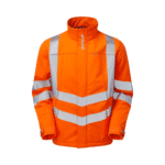Pulsar Hi-Vis Rail Spec Orange Soft Shell Jacket - Image 3