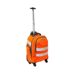 Pulsar Hi-Vis Rail Spec Orange Cordura Trolley Backpack - Image 3