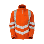 Pulsar Hi-Vis Rail Spec Orange Women's Hi-Vis Softshell Jacket