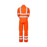 Pulsar Hi-Vis Rail Spec Orange 310gsm FR-AST ARC Combat Coverall - Image 2