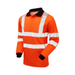 Pulsar Hi-Vis Rail Spec Orange FR-AST-ARC Hi-Vis Polo Shirt
