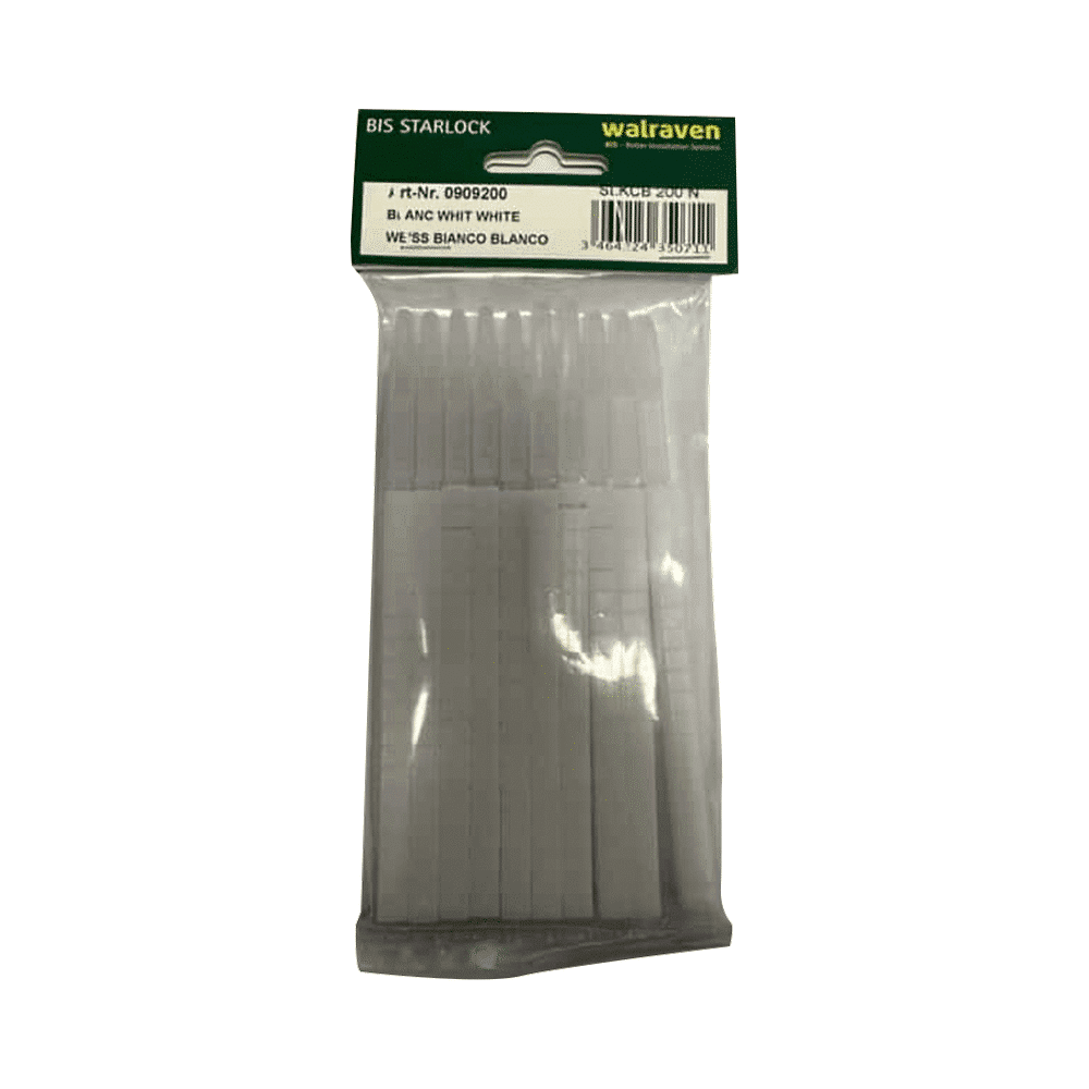 walraven-2-1.png Walraven Starlock White Locking Stick Clip – Pack 10 - Image 1