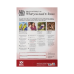 Health and Safety Law Poster A2