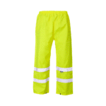 Supertouch - Hi Vis Yellow Overtrouser - Reflective Ankle Bands