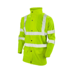 Supertouch Stormflex Hi Vis Yellow PU Jacket