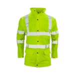 Supertouch Stormflex Hi Vis Yellow PU Jacket - Image 2