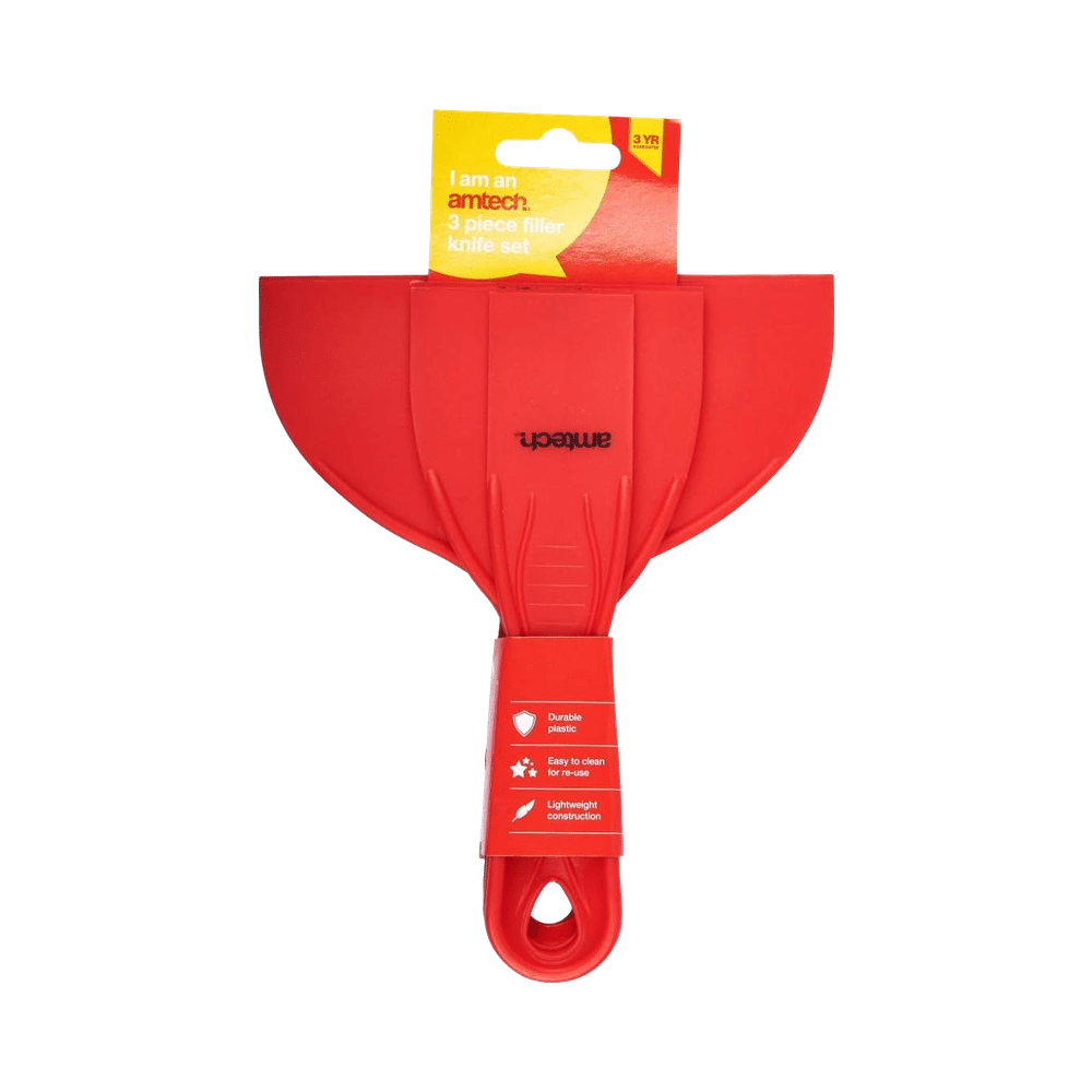 51VVLSiW4fL._AC_SL1200_ Amtech 3 Piece Filler Knife Set - Image 1