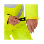 Supertouch Hi-Vis Yellow Women’s Kamela Padded Jacket - Image 6
