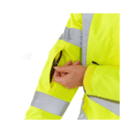 Supertouch Hi-Vis Yellow Women’s Kamela Padded Jacket - Image 7