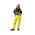Supertouch Hi-Vis Yellow Women’s Hana Combat Trouser - Image 4