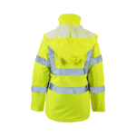 Supertouch Hi-Vis Yellow Women’s Kamela Padded Jacket - Image 2