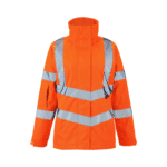 Supertouch Hi-Vis Rail Spec Orange Women’s Kamela Padded Jacket