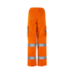 Supertouch Hi-Vis Rail Spec Orange Women’s Hana Combat Trouser - Image 2