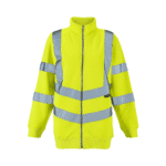 Supertouch Hi-Vis Yellow Women’s Eshaal Zipper Sweatshirt