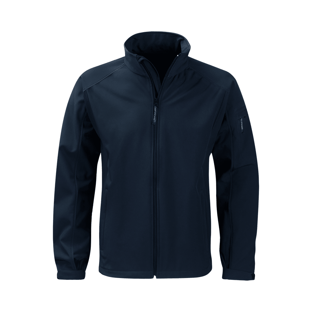 2 Panacea – Flint Mens Soft Shell Jacket – Navy - Image 1
