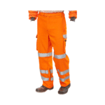 Beeswift Flame Resistant Anti-Static ARC Hi-Vis Trousers
