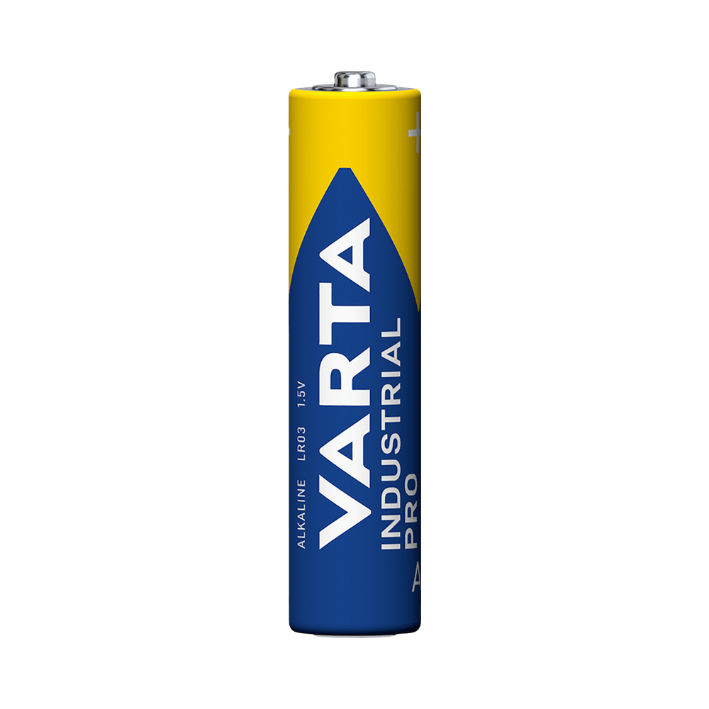 Varta_Industrial_Pro_4003_AAA_LR03_Batteries_Single_Cell__38261 Varta Industrial Alkaline AAA Batteries (Pk x10) - Image 1
