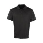 Premier Coolchecker Piqué Polo - Black