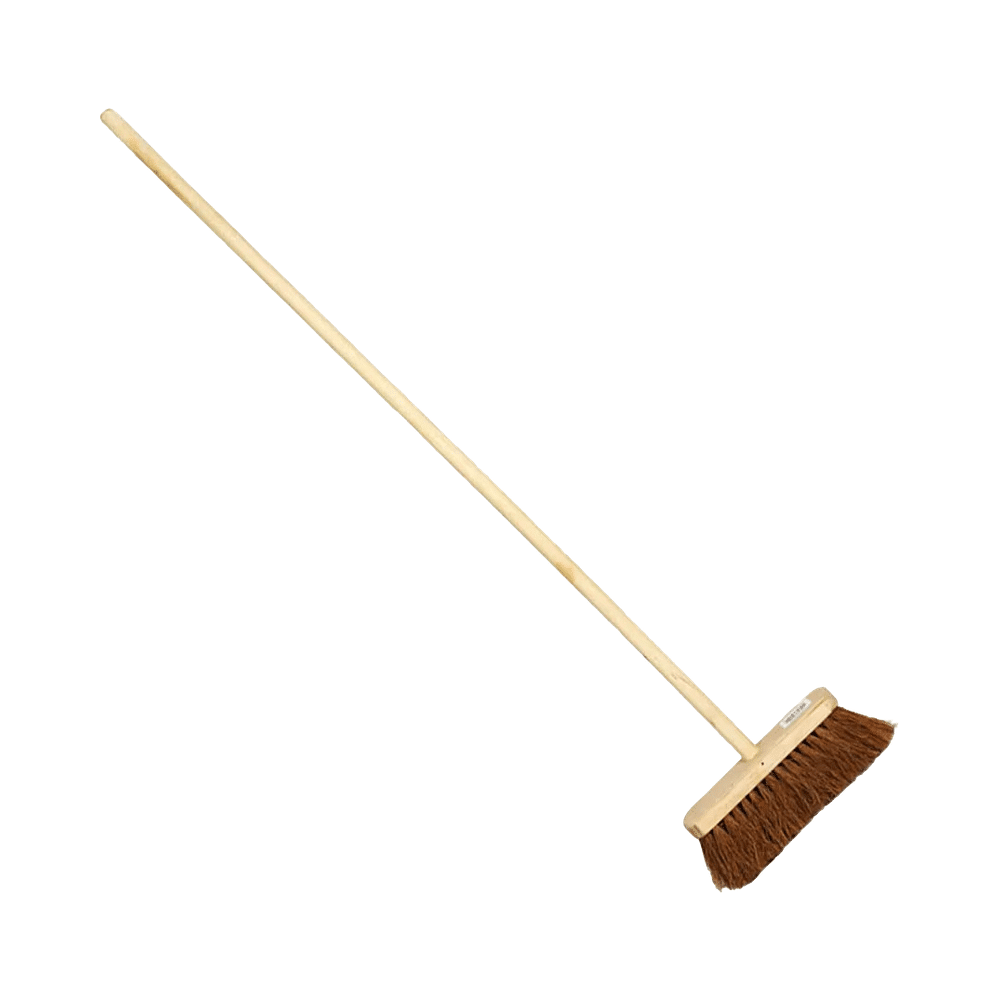 35-010-013 24" Coco Broom C/W 48" Handle - Image 1