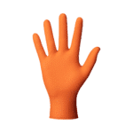 Mercator Ideall Grip Orange Nitrile Glove – Box x50