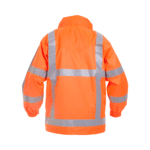 Hi Vis Orange Flame Retardant Waterproof Jacket - Image 2