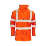 Supertouch Stormflex Hi Vis Orange PU Jacket