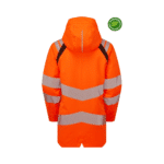 Pulsar Life Men's HV Orange Insulated Parka - Image 2