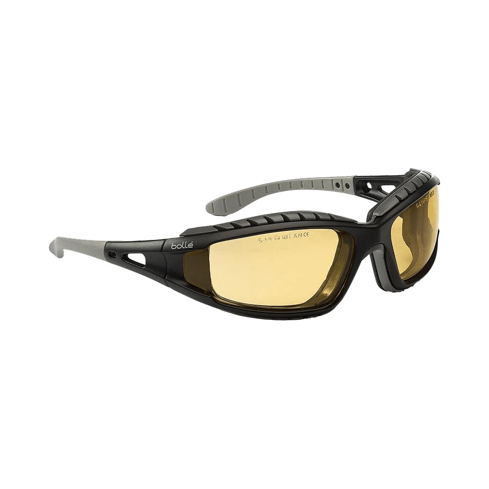 2_Bolle_Safety_Tracker_Amber_TRACPSJ_without_strap Bolle TRACKER II Amber Safety Glasses - Image 1