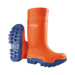 Dunlop Purofort Thermo Plus C662343 Orange Safety Wellington Boots