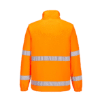 Portwest F302 Hi-Vis 1/2 Zip Fleece Orange - Image 2